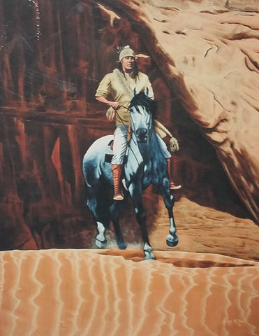 “Mighty One on a Dancing Horse” - Print | Norris M. Chee