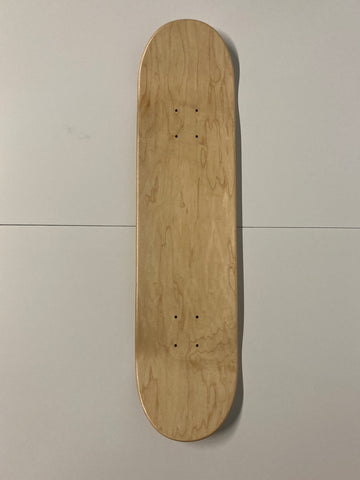 Family Arms Skateboard Deck - Painted Skateboard | Wobe Productions