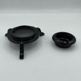 Ceramic Candle Holder - Black Pottery | Maria Adelicia