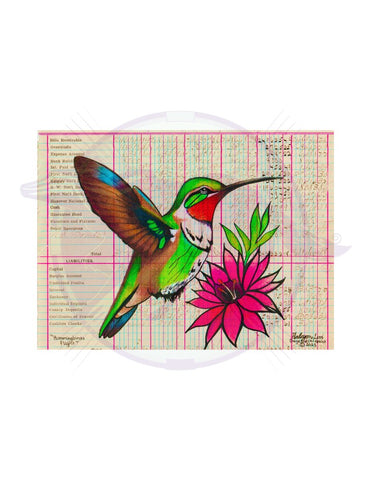 Hummingbirds Flight - Halcyon Levi