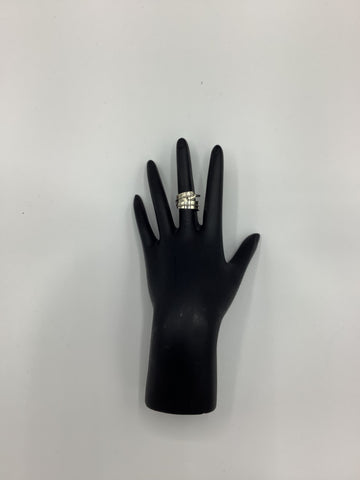 Silver Feather Wrapped Ring (Smaller - Size 6.5)