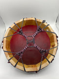 Red Dyed Hand Drum