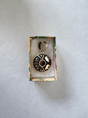 Silver Seed Pot Pendant
