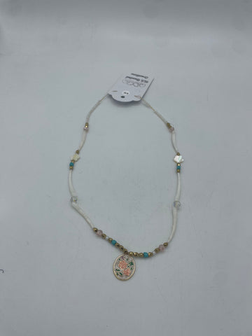 Beaded Flower Necklace - Hector Ibarra and Family