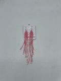 Beaded Earrings (Long Dangle Pink) - Hector Ibarra and Family