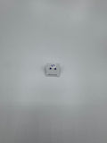 Silver Stud Earrings with Colored Stone (Various Colors)