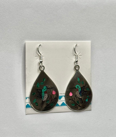 Hummingbird Silver Earrings