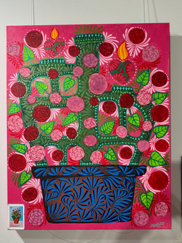 Love and Friendship Tree Painting - Jaqui Almaguer