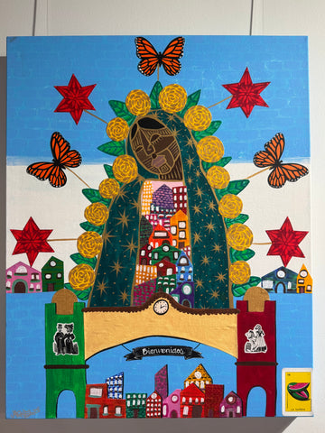 Chicago Tree Painting - Jaqui Almaguer