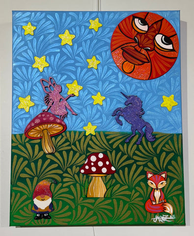 My Childhood Painting - Jaqui Almaguer