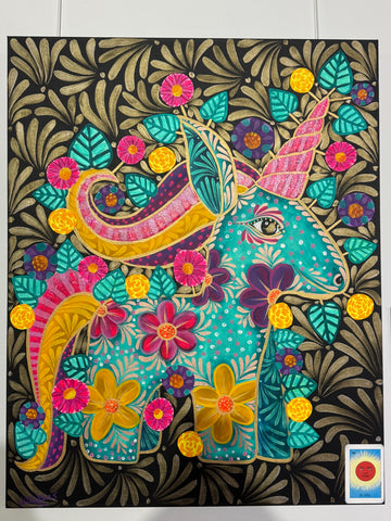 Mi Niña Tree Painting - Jaqui Almaguer