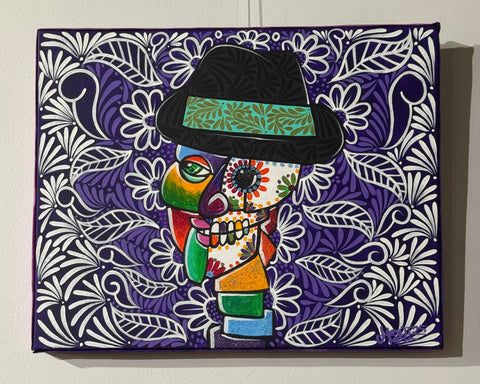 Self Portrait 2 Painting - Jaqui Almaguer