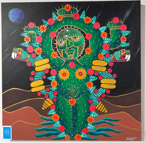 Goddess Tree Painting - Jaqui Almaguer