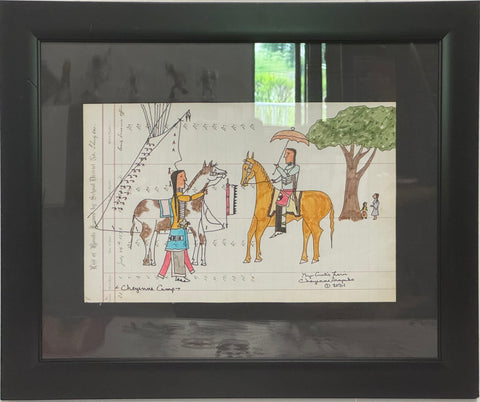 Cheyenne Camp - George Levi