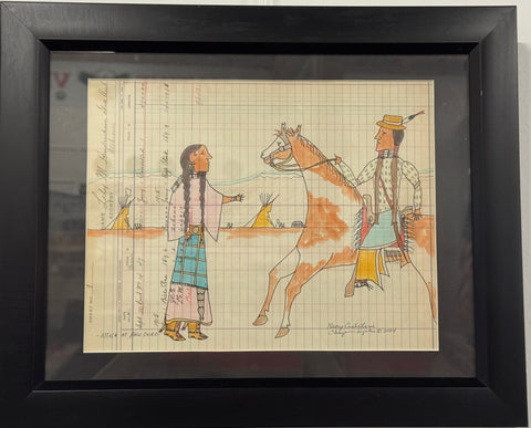 Attack At Palo Duro - George Levi