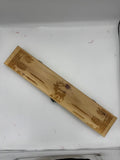 Engraved Wooden Feather Box