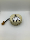 Painted Drum with Stick (Different Designs)