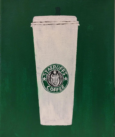 "Starbuffs Coffee" - Framed Print | Oneka Jones