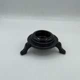 Ceramic Candle Holder - Black Pottery | Maria Adelicia