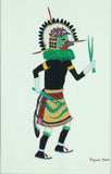 Kachina Dancer w/ Feathered Headdress - Print | Ramos Sanchez
