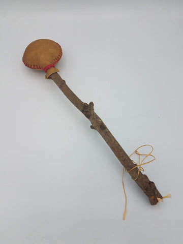 Rattle with Natural Tree Branch Stem