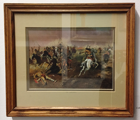 "For Supremacy" - Framed Print | C.M. Russell