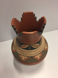 Tall Painted Pot | P Fragua